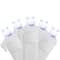 100ct. LED Wide Angle Icicle Christmas Lights With White Wire
